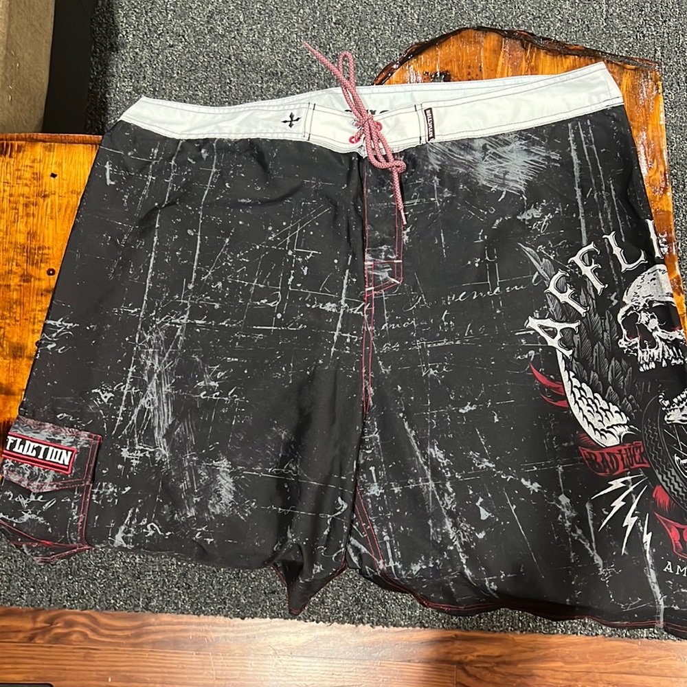 Affliction Swim Trunks